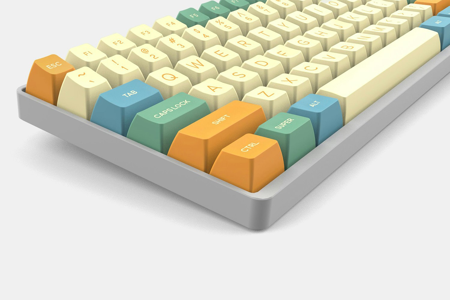 DOMIKEY Doubleshot ABS SA Retro Graffiti Keycap Set